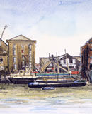 Rotherhythe river front